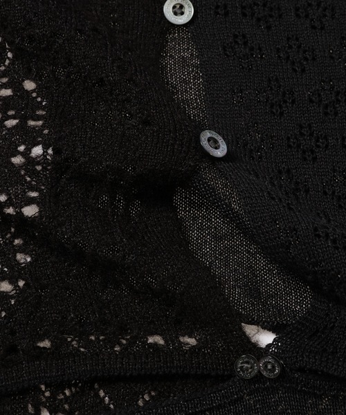 DAIRIKU(ダイリク)の「Benjamin Button Patch-Work Knit(ニット/セーター・メンズ・ブラック/アイボリー・L/M)」の7枚目の写真