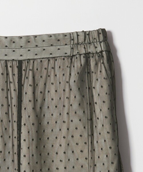 EMMEL REFINES（エメルリファインズ）の「＜EMMEL REFINES＞EM ドットチュール レイヤー パンツ（その他パンツ・レディース・オフホワイト/ブラック・S/M）」の15枚目の写真