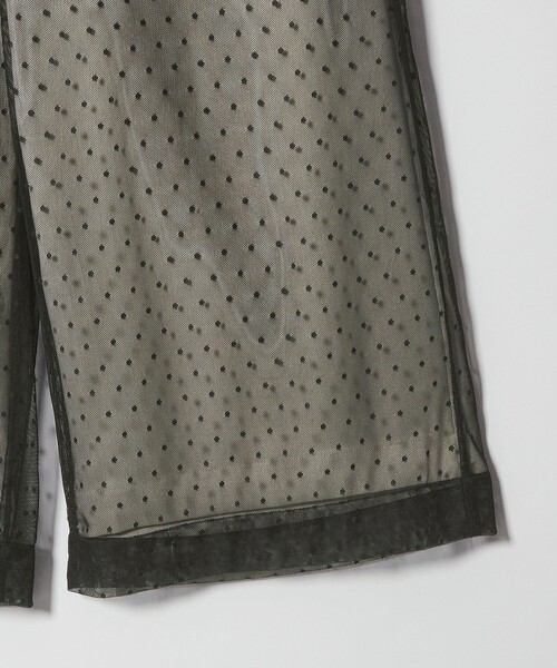 EMMEL REFINES（エメルリファインズ）の「＜EMMEL REFINES＞EM ドットチュール レイヤー パンツ（その他パンツ・レディース・オフホワイト/ブラック・S/M）」の19枚目の写真