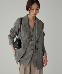 BABYLONE | クレープリネンジャケット(テーラードジャケット)