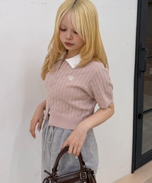 一枚でトレンド見えが叶う、2枚衿WZIPカーディガン