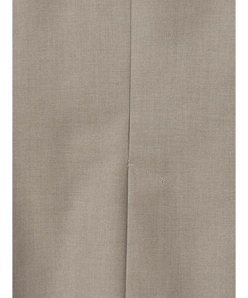 Te chichi（テチチ）の「ノーカラーダブルブレストジャケット（ノーカラージャケット・レディース・ベージュ/ネイビー・F）」の7枚目の写真