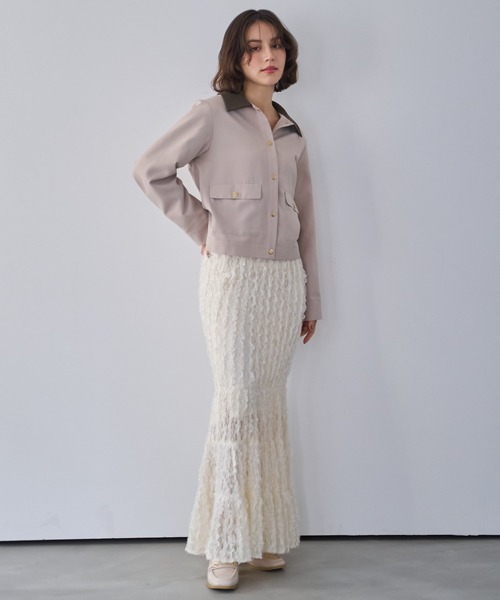 NOELA（ノエラ）の「アウトポケットブルゾン（ブルゾン・レディース・ベージュ/モカ・S/M）」の10枚目の写真