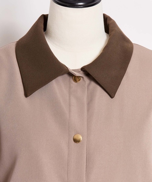 NOELA（ノエラ）の「アウトポケットブルゾン（ブルゾン・レディース・ベージュ/モカ・S/M）」の14枚目の写真