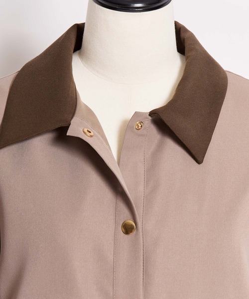 NOELA（ノエラ）の「アウトポケットブルゾン（ブルゾン・レディース・ベージュ/モカ・S/M）」の15枚目の写真