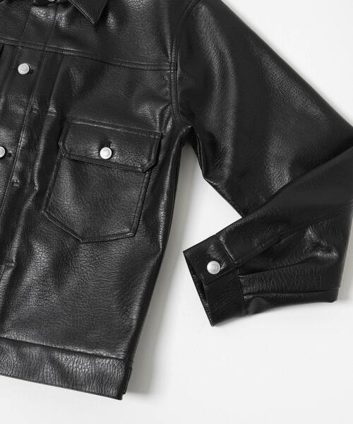 ITEMS URBANRESEARCH（アイテムズ アーバンリサーチ）の「F.L.トラッカージャケット（ブルゾン・メンズ・ブラック・MEDIUM/LARGE）」の10枚目の写真