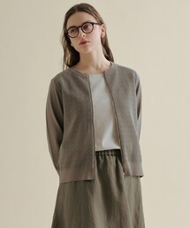 J.PRESS（ジェイプレス）の「【季節の変わり目に】Lace Jacquard ニット ブルゾン（ブルゾン）」