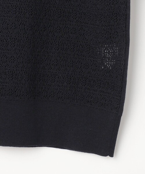 J.PRESS(ジェイプレス)の「【季節の変わり目に】Lace Jacquard ニット ブルゾン(ブルゾン・レディース・ネイビー系/ホワイト系/ブラウン系・T15/T13)」の15枚目の写真