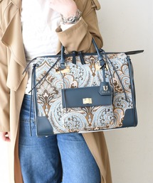 U | ボホ・ペイズリー パリジャン ボストンバッグ/Ｌサイズ(ボストンバッグ)