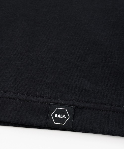 BALR.（ボーラー）の「JP STREET TALENTS T-SHIRT（Tシャツ/カットソー・メンズ・ホワイト×ブラック/ブラック×イエロー/ブラック系その他/ブラック×ブルー・SMALL/MEDIUM/LARGE/X-LARGE）」の9枚目の写真