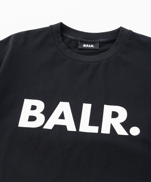 BALR.（ボーラー）の「JP STREET TALENTS T-SHIRT（Tシャツ/カットソー・メンズ・ホワイト×ブラック/ブラック×イエロー/ブラック系その他/ブラック×ブルー・SMALL/MEDIUM/LARGE/X-LARGE）」の8枚目の写真