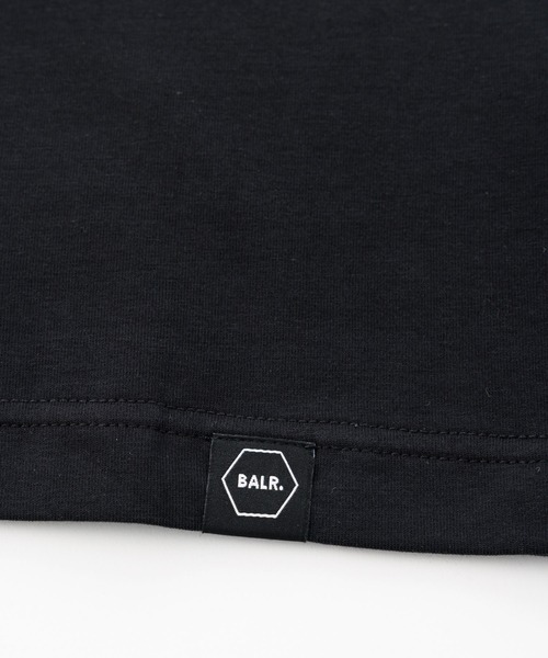 BALR.（ボーラー）の「JP STREET TALENTS T-SHIRT（Tシャツ/カットソー・メンズ・ホワイト×ブラック/ブラック×イエロー/ブラック系その他/ブラック×ブルー・SMALL/MEDIUM/LARGE/X-LARGE）」の12枚目の写真