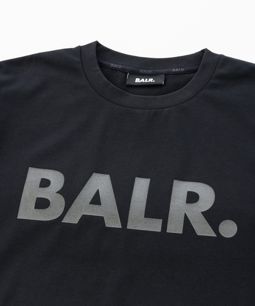 BALR.（ボーラー）の「JP STREET TALENTS T-SHIRT（Tシャツ/カットソー・メンズ・ホワイト×ブラック/ブラック×イエロー/ブラック系その他/ブラック×ブルー・SMALL/MEDIUM/LARGE/X-LARGE）」の11枚目の写真