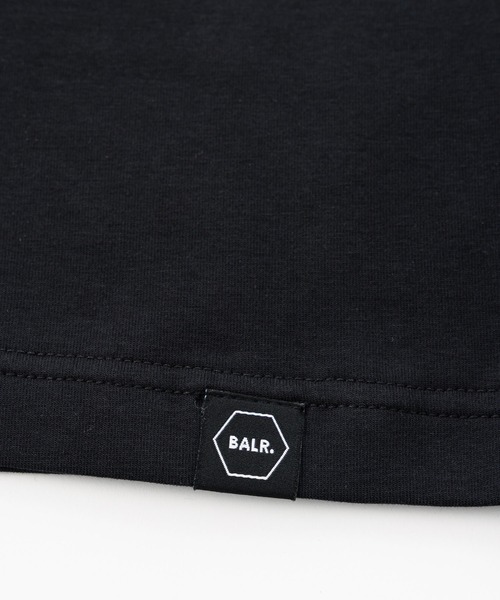 BALR.（ボーラー）の「JP STREET TALENTS T-SHIRT（Tシャツ/カットソー・メンズ・ホワイト×ブラック/ブラック×イエロー/ブラック系その他/ブラック×ブルー・SMALL/MEDIUM/LARGE/X-LARGE）」の16枚目の写真