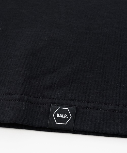 BALR.（ボーラー）の「JP STREET TALENTS T-SHIRT（Tシャツ/カットソー・メンズ・ホワイト×ブラック/ブラック×イエロー/ブラック系その他/ブラック×ブルー・SMALL/MEDIUM/LARGE/X-LARGE）」の19枚目の写真