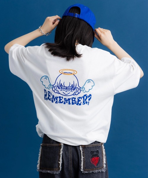 エンジェルグラフィックルーズTシャツ / Angel Graphic Loose T-shirt