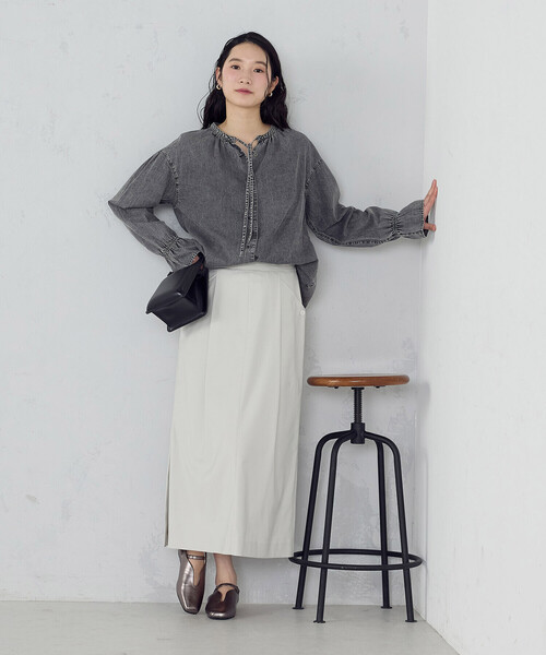 COMME CA ISM（コムサイズム）の「バックスリング パンプス（パンプス・レディース・ブラック/ガンメタ・24.5cm/23.5cm/22.5cm）」の5枚目の写真