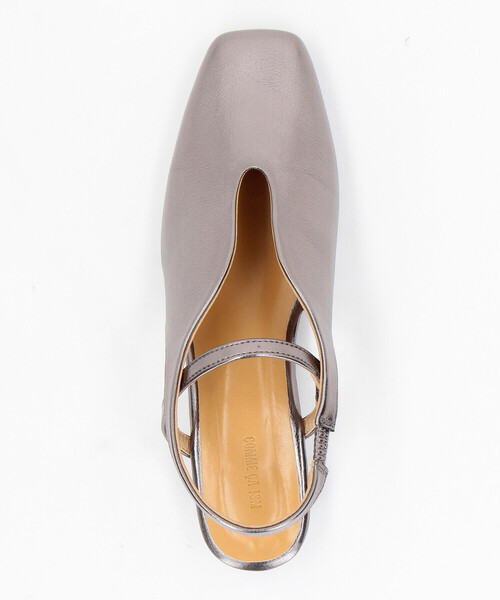 COMME CA ISM（コムサイズム）の「バックスリング パンプス（パンプス・レディース・ブラック/ガンメタ・24.5cm/23.5cm/22.5cm）」の8枚目の写真