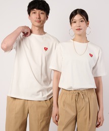 Arnold Palmer（アーノルドパーマー）の「ハートモチーフ シェア Tシャツ（Tシャツ/カットソー）」