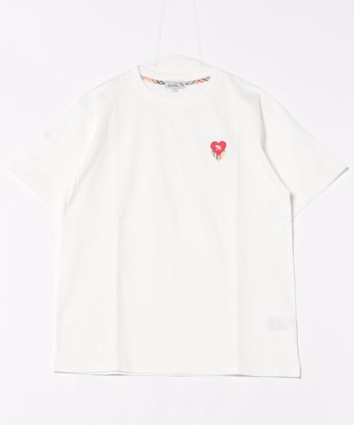 Arnold Palmer(アーノルドパーマー)の「ハートモチーフ シェア Tシャツ(Tシャツ/カットソー・レディース・ブラック/ホワイト・XS/LL/L/M/S)」の19枚目の写真