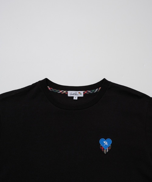 Arnold Palmer(アーノルドパーマー)の「ハートモチーフ シェア Tシャツ(Tシャツ/カットソー・レディース・ブラック/ホワイト・XS/LL/L/M/S)」の15枚目の写真