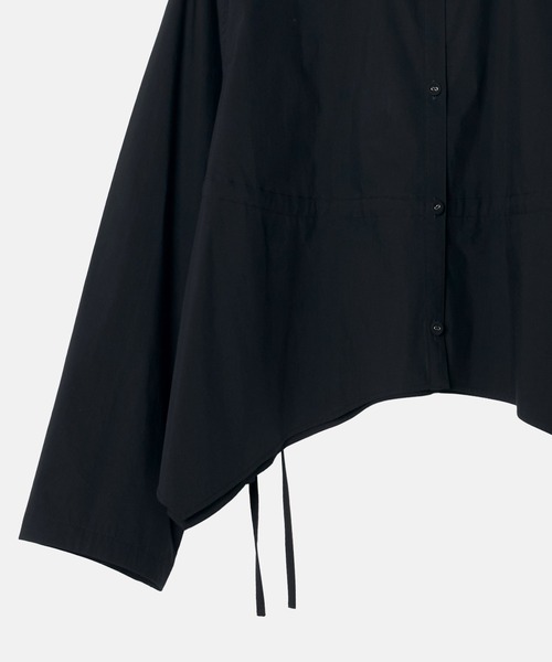 LE CIEL BLEU(ルシェルブルー)の「ドローストリングウエストシャツ / Drawstring-Waist Shirt(シャツ/ブラウス・レディース・ライトブルー/ブラック/オフホワイト・36)」の14枚目の写真