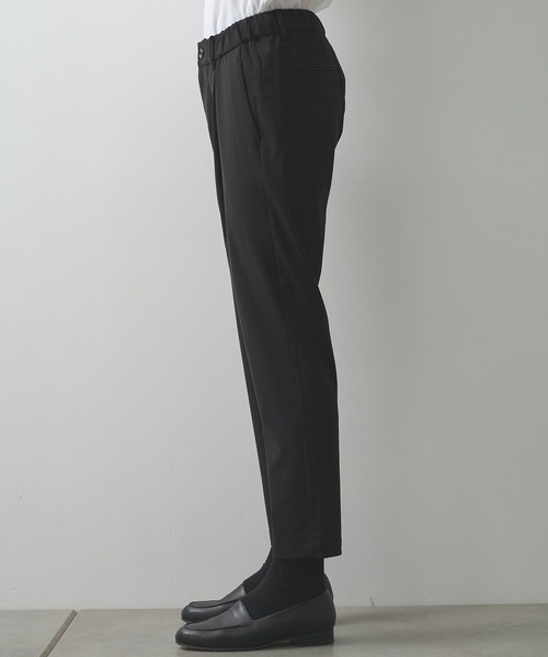 ATTACHMENT（アタッチメント）の「【ATTACHMENT/アタッチメント】別注 REGULAR FIT EASY TROUSERS（スラックス・メンズ・その他17/ダークグレー/ブラック・3/2）」の4枚目の写真