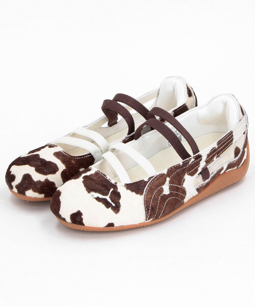 PUMA スピードキャット カウ スニーカー PUMA/プーマ SPEEDCAT BALLET COW WOMENS/ウィメンズ スピードキャット