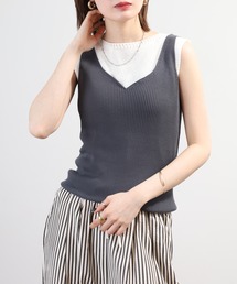 SO（エスオー）の「ニットタンクトップ（タンクトップ）」