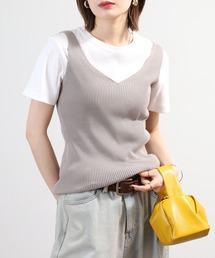 SO（エスオー）の「ニットタンクトップ（タンクトップ）」