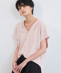 BARNYARDSTORM | BARNYARDSTORM / ダブルクロスハーフスリーブブラウス【WEB限定カラー】(シャツ/ブラウス)