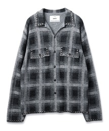 amok | KNIT CHECK SHIRT(シャツ/ブラウス)
