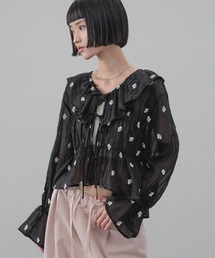 LOWRYS FARM | ヨウリュウシシュウブラウス 663971(シャツ/ブラウス)