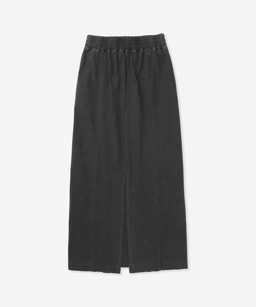 Hurley (ハーレー)の「【Hurley:ハーレー】レディースピグメントロングスカート PIGMENT LONG SKIRT(スカート・レディース・ブルーグレー/ブラック/カーキブラウン・MEDIUM/LARGE/SMALL)」の4枚目の写真