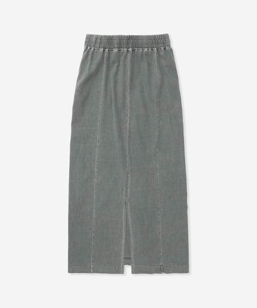 Hurley (ハーレー)の「【Hurley:ハーレー】レディースピグメントロングスカート PIGMENT LONG SKIRT(スカート・レディース・ブルーグレー/ブラック/カーキブラウン・MEDIUM/LARGE/SMALL)」の7枚目の写真