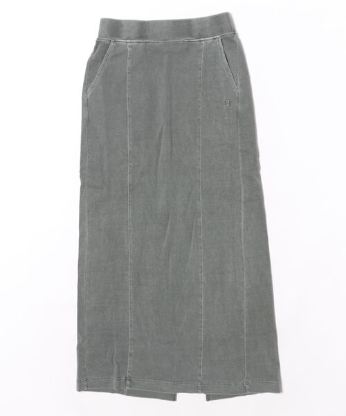 Hurley (ハーレー)の「【Hurley:ハーレー】レディースピグメントロングスカート PIGMENT LONG SKIRT(スカート・レディース・ブルーグレー/ブラック/カーキブラウン・MEDIUM/LARGE/SMALL)」の15枚目の写真