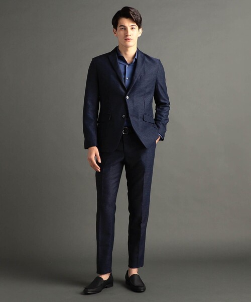 MONSIEUR NICOLE（ムッシュニコル）の「レノクロス セットアップパンツ（その他パンツ・メンズ・ネイビー/チャコールグレー/ライトグレー・MEDIUM/SMALL/X-LARGE/LARGE）」の6枚目の写真