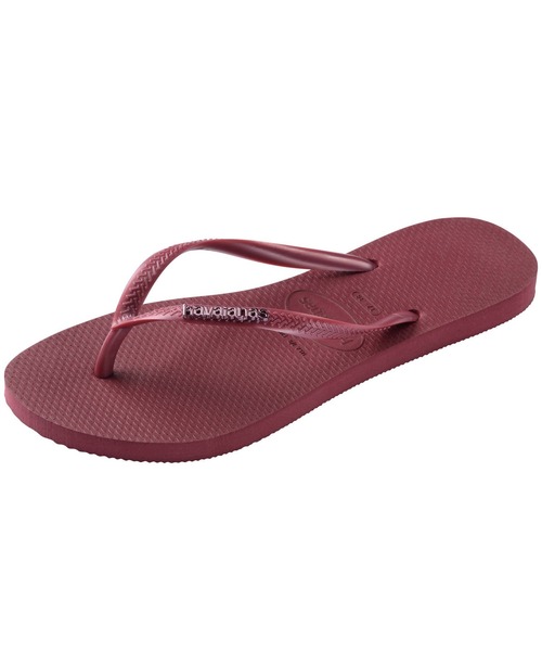 havaianas(ハワイアナス)の「SLIM LOGO METALLIC(サンダル・レディース・ゴールド系3/ブラック系その他2/ダークパープル・22cm/23cm/24.5cm/25.5cm)」の21枚目の写真
