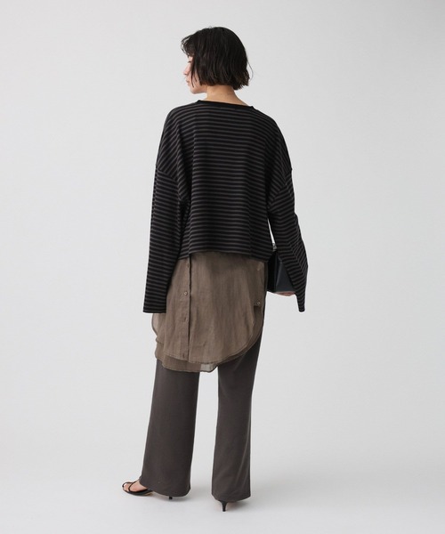 BABYLONE（バビロン）の「【大屋夏南さんコラボアイテム】スウェットパンツ（スウェットパンツ・レディース・ブルー/グレー・38inch/36inch）」の5枚目の写真