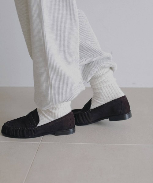 anuke（アンヌーク）の「anuke　Waffle Wide Pants ワッフルワイドパンツ/62620711（その他パンツ・レディース・オートミール・36）」の9枚目の写真
