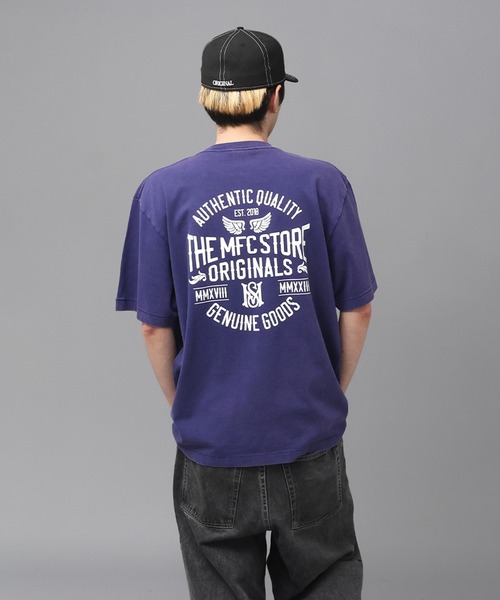 MFC STORE(エムエフシーストア)の「MFC STORE MS GUARANTEE AGED S/S TEE(Tシャツ/カットソー・メンズ・ホワイト系/グレー系/ネイビー系/パープル系/ブラック系・S/M/L/XL)」の1枚目の写真