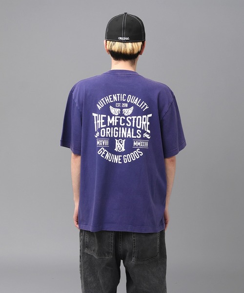 MFC STORE(エムエフシーストア)の「MFC STORE MS GUARANTEE AGED S/S TEE(Tシャツ/カットソー・メンズ・ホワイト系/グレー系/ネイビー系/パープル系/ブラック系・S/M/L/XL)」の6枚目の写真