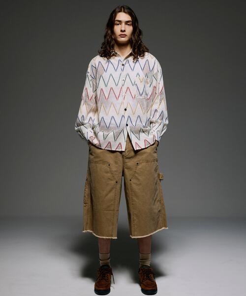 BEAVER(ビーバー)の「B omnivore/ビーオムニボー W KNEE SHORTS DUCK ダブルニーショーツダック(その他パンツ・メンズ・ゴールド/ブラック・M/L)」の10枚目の写真