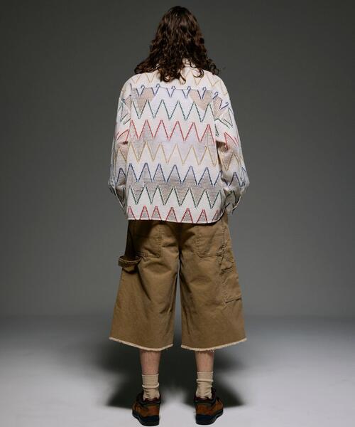 BEAVER(ビーバー)の「B omnivore/ビーオムニボー W KNEE SHORTS DUCK ダブルニーショーツダック(その他パンツ・メンズ・ゴールド/ブラック・M/L)」の12枚目の写真