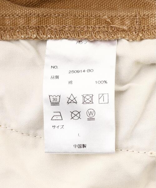 BEAVER(ビーバー)の「B omnivore/ビーオムニボー W KNEE SHORTS DUCK ダブルニーショーツダック(その他パンツ・メンズ・ゴールド/ブラック・M/L)」の17枚目の写真