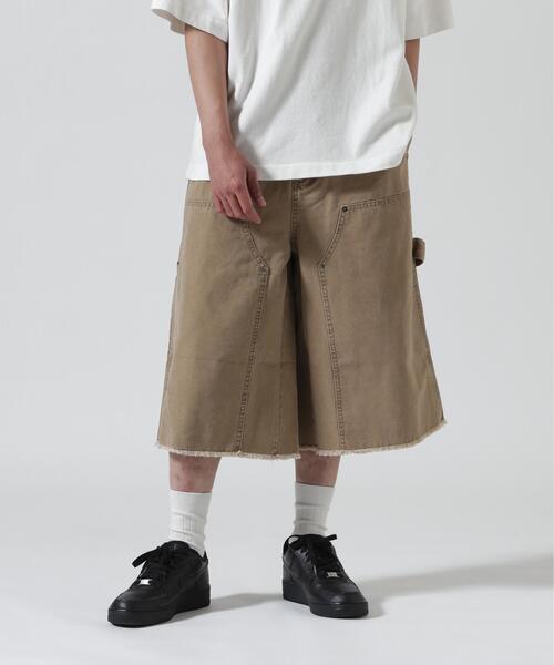 BEAVER（ビーバー）の「B omnivore/ビーオムニボー　W KNEE SHORTS DUCK ダブルニーショーツダック（その他パンツ・メンズ・ゴールド/ブラック・M/L）」の18枚目の写真