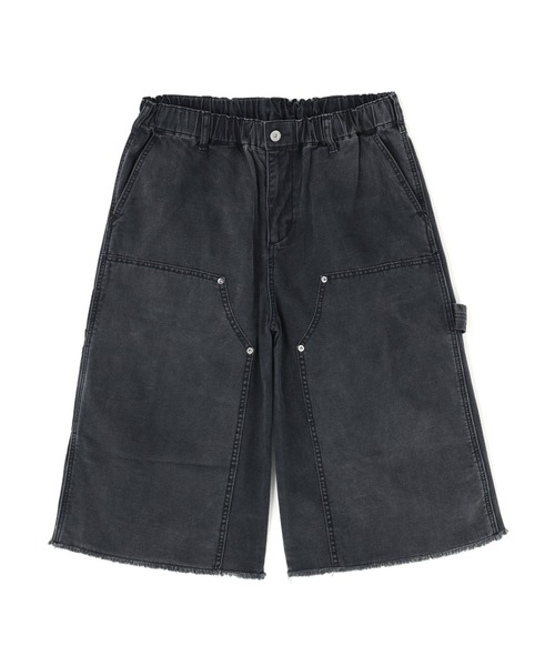 BEAVER(ビーバー)の「B omnivore/ビーオムニボー W KNEE SHORTS DUCK ダブルニーショーツダック(その他パンツ・メンズ・ゴールド/ブラック・M/L)」の2枚目の写真