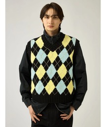 Mc McGREGOR（エムシーマックレガー）の「【Mc McGREGOR】Cotton V-Neck Knit Vest（ベスト）」