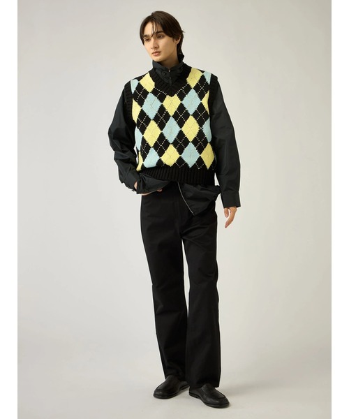 Mc McGREGOR(エムシーマックレガー)の「【Mc McGREGOR】Cotton V-Neck Knit Vest(ベスト・メンズ・その他10/ブルー・L/M)」の5枚目の写真