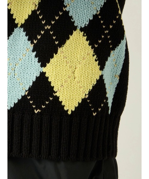 Mc McGREGOR(エムシーマックレガー)の「【Mc McGREGOR】Cotton V-Neck Knit Vest(ベスト・メンズ・その他10/ブルー・L/M)」の8枚目の写真